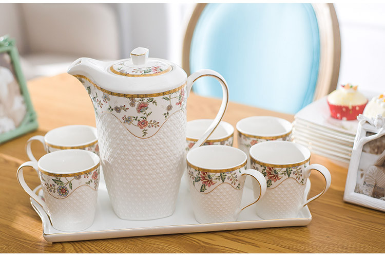 欧式陶瓷套装茶具茶杯