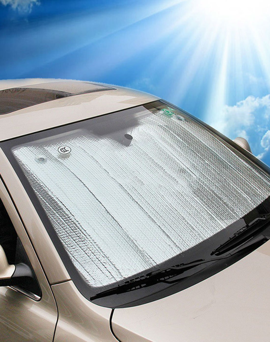 遮阳挡前档风玻璃防晒隔热遮阳帘汽车遮阳板车窗太阳挡