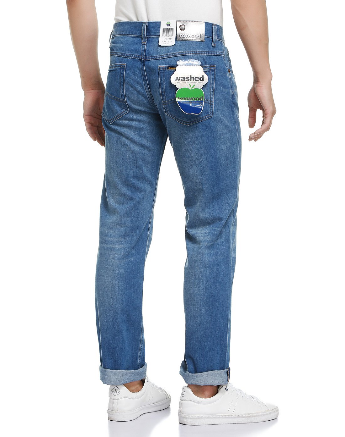 texwood萍果简约百搭休闲男款牛仔裤