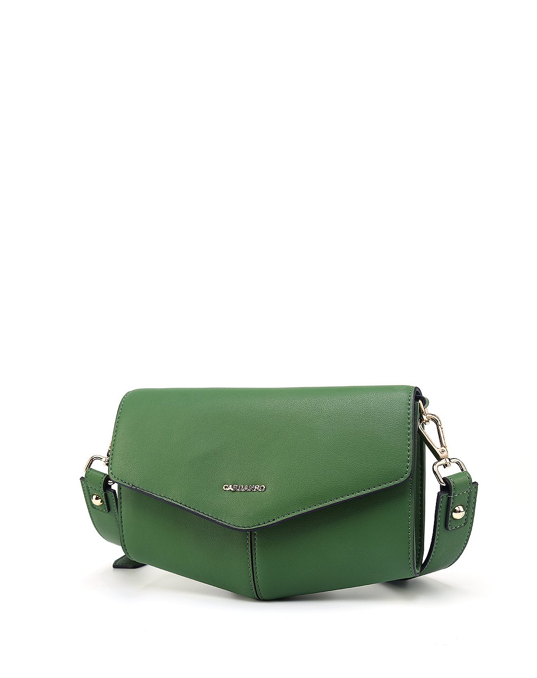 卡丹路(cardanro)新款女包时尚小包牛皮单肩斜挎包简约百搭信封包