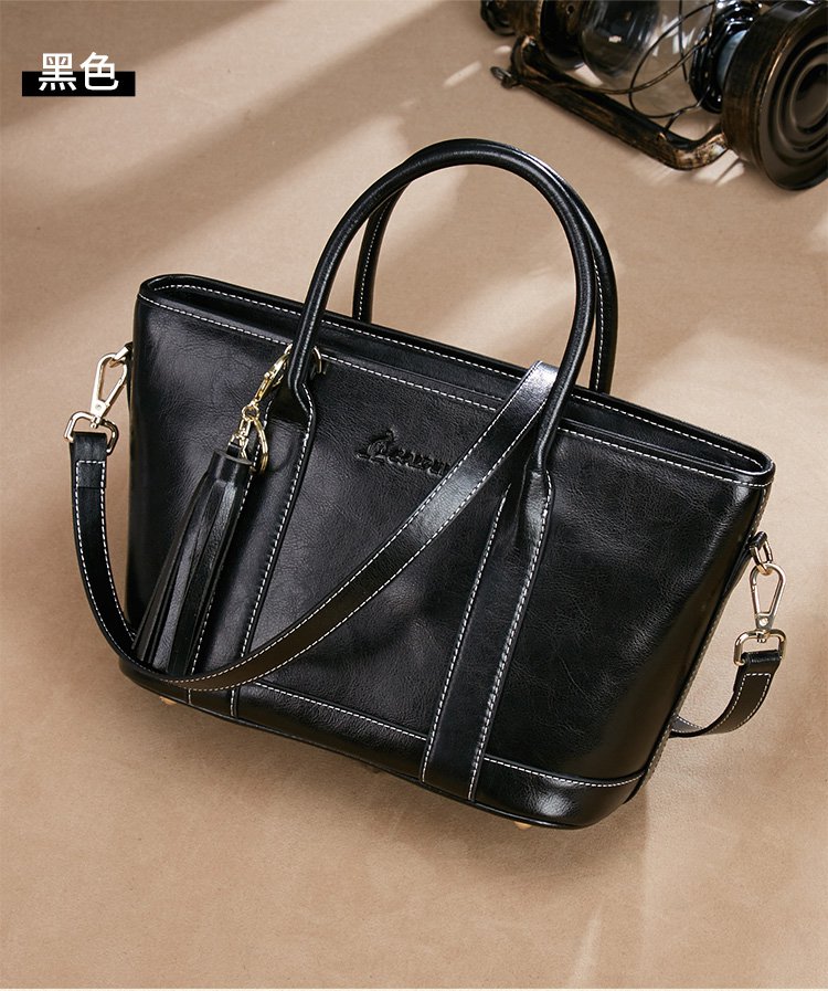 lalpina 阿尔皮纳袋鼠新款复古油蜡包包斜挎包女士手提包时尚手拎单