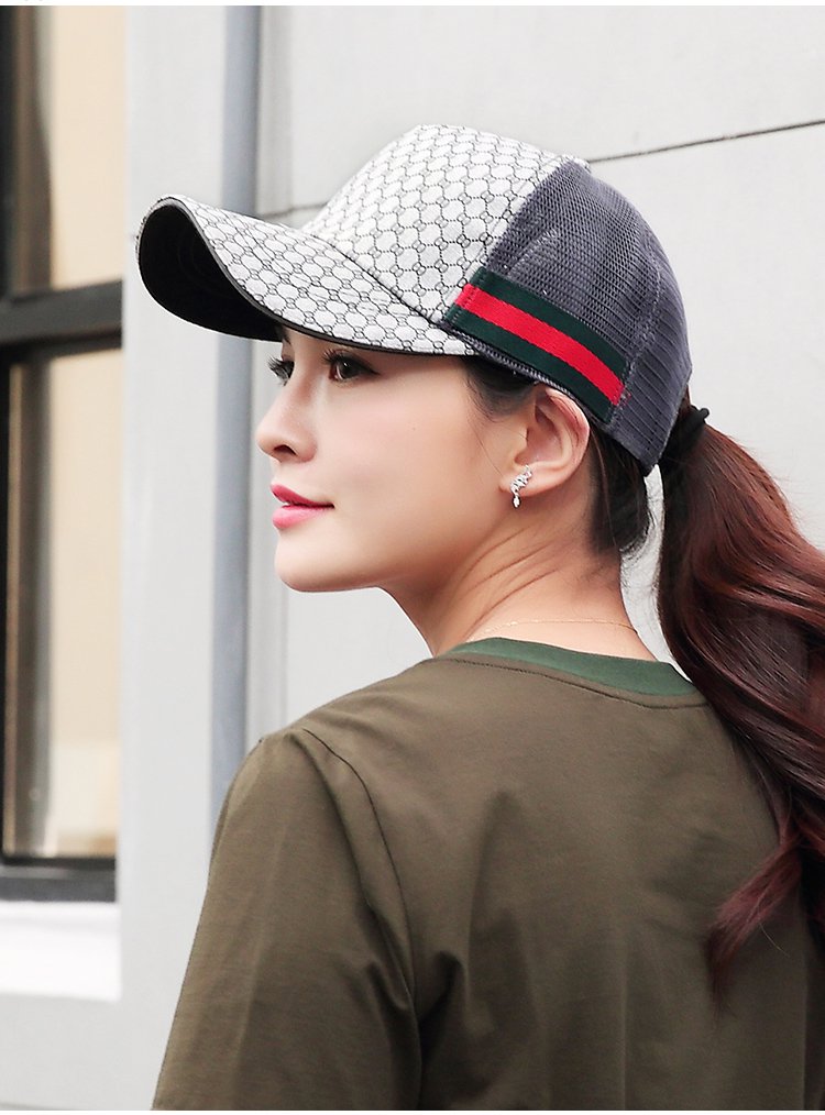 时尚休闲百搭情侣款防晒鸭舌棒球帽子