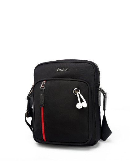 卡丹路(cardanro)男士包包单肩包男包斜挎包新款尼龙休闲帆布包小挎包