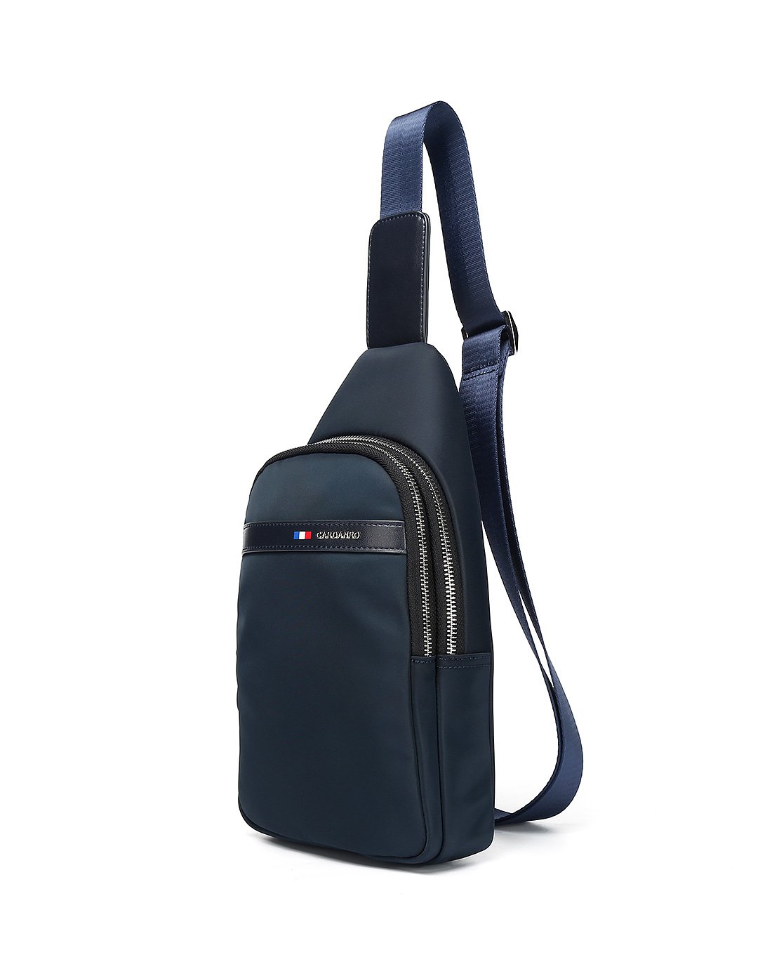 卡丹路(cardanro)2018新款潮男士胸包帆布男包单肩包休闲斜挎包背包