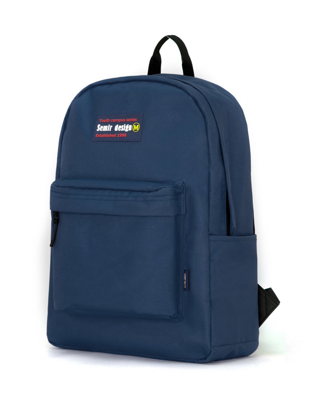 森马双肩包女日韩时尚休闲简约纯色百搭背包男电脑包书包