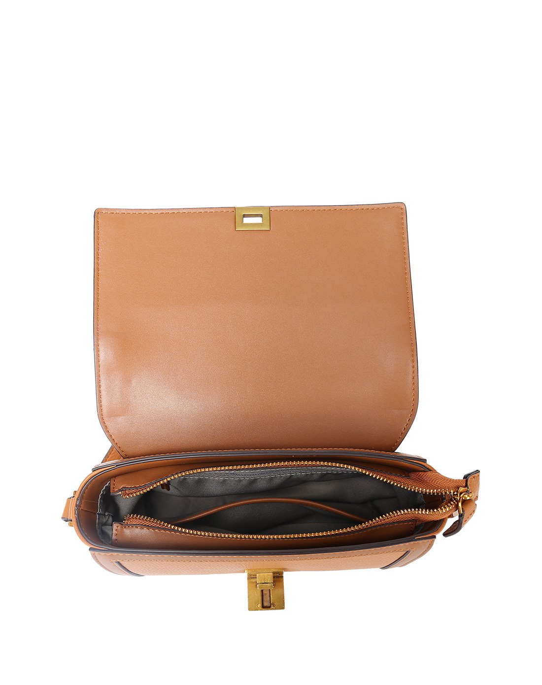 卡丹路2018春季新款简约上班族牛皮头层单肩斜挎包小方包豆腐女包