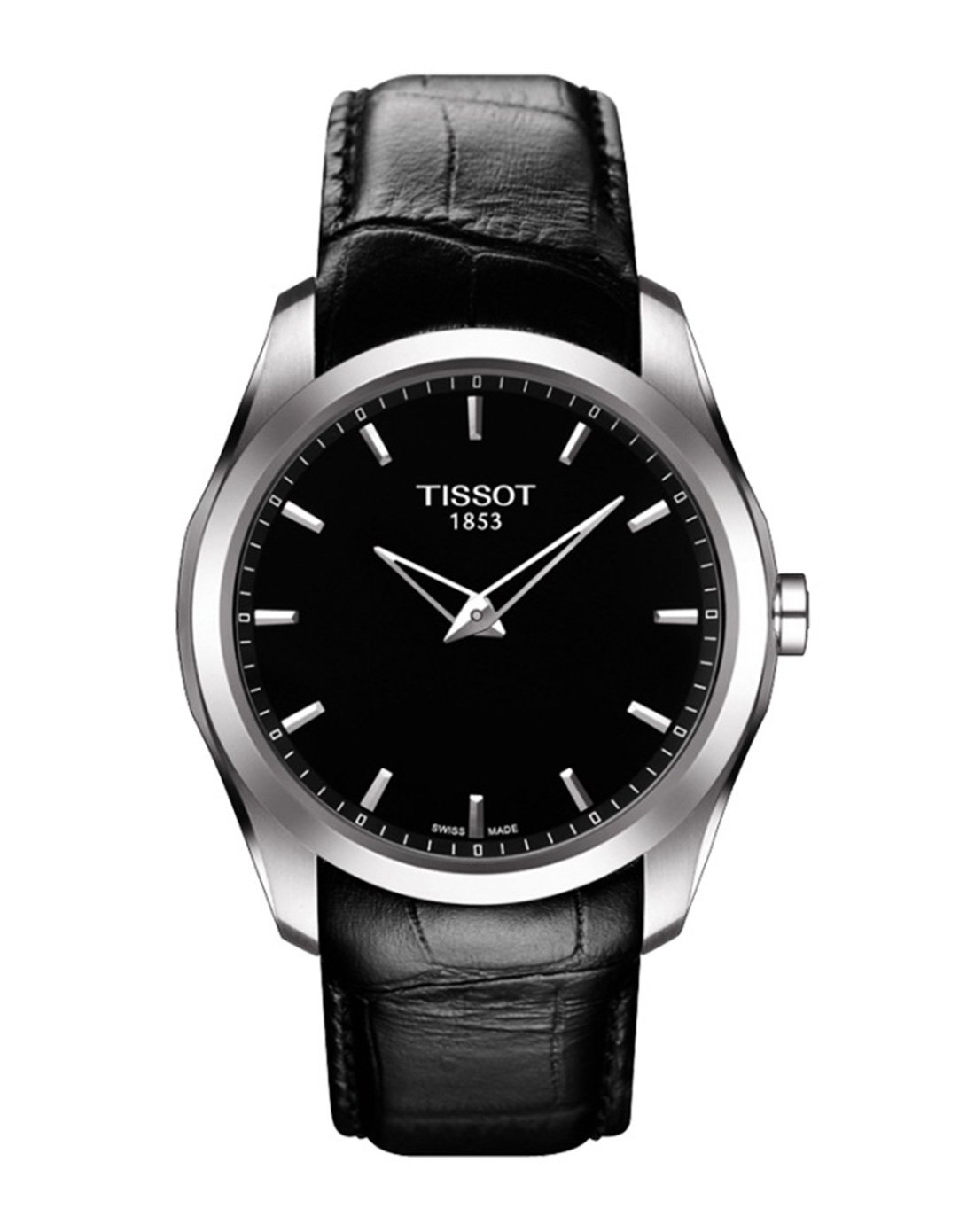 【一年延保】【商务人士】天梭tissot 库图系列时尚皮带石英男士手表