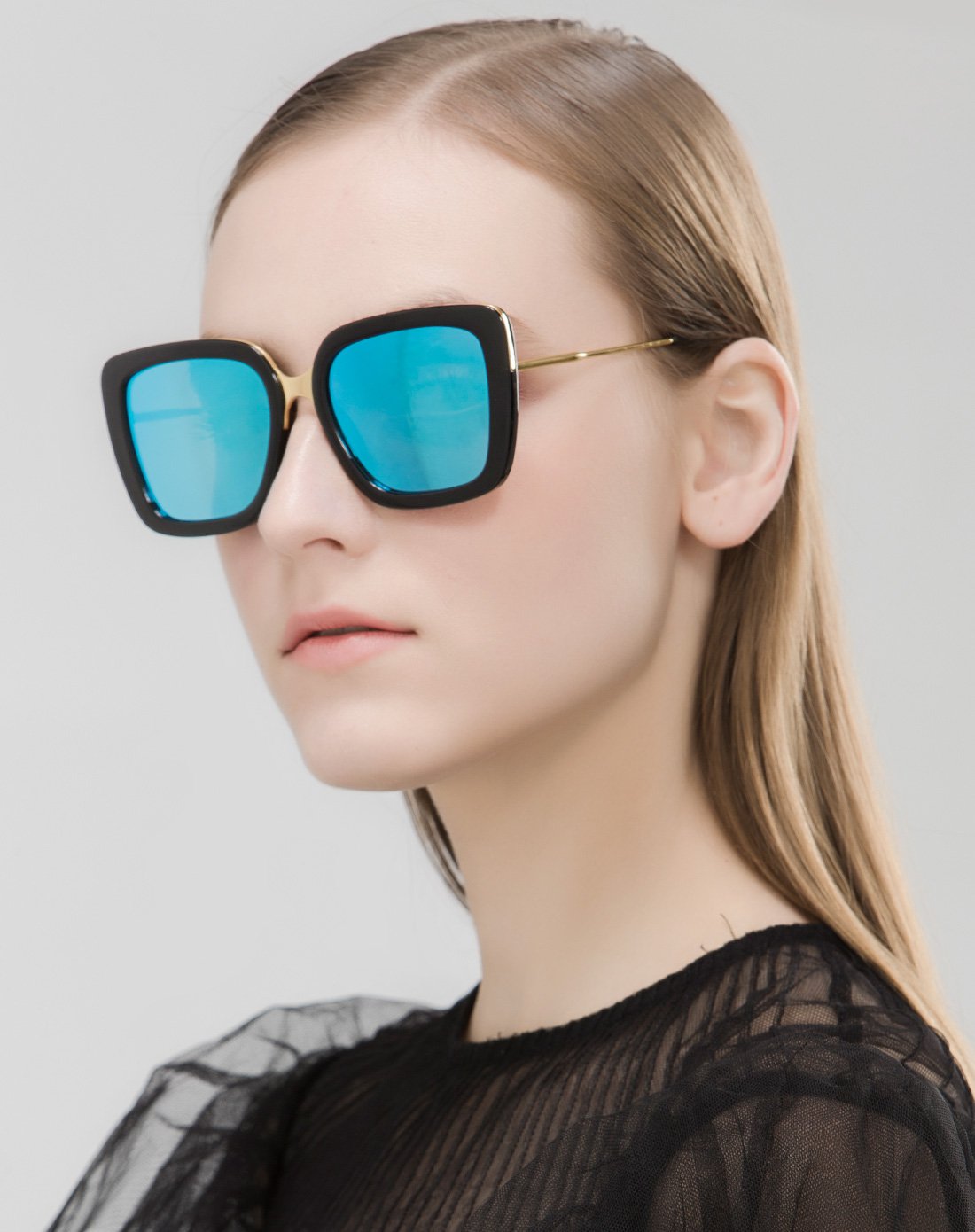 时尚个性大框款式女士太阳镜女眼镜女士休闲墨镜女简约潮款cx3271