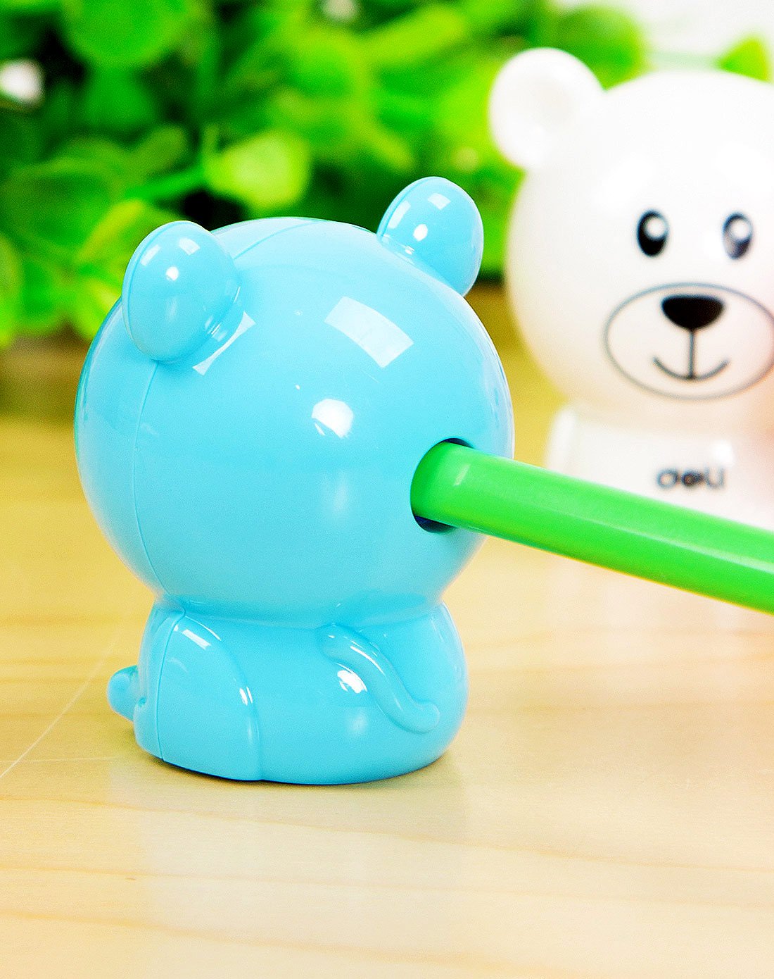 得力得力卡通可爱小熊卷笔刀3入盒装ygj05973-03sj_唯品会