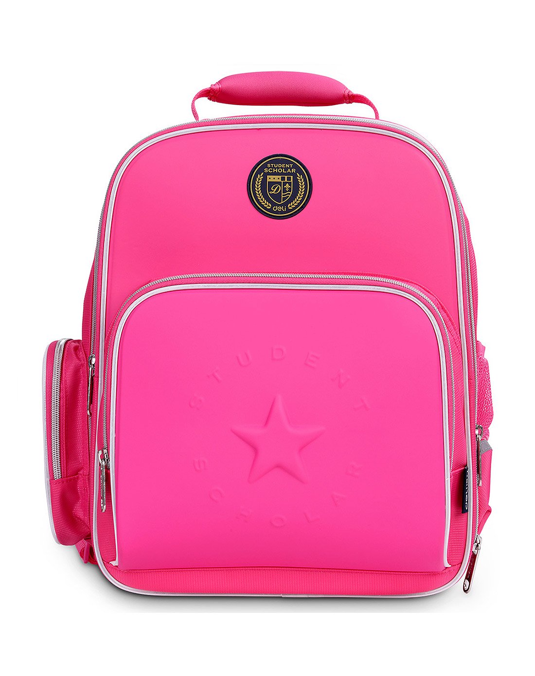 得力大容量书包中小学生双肩包