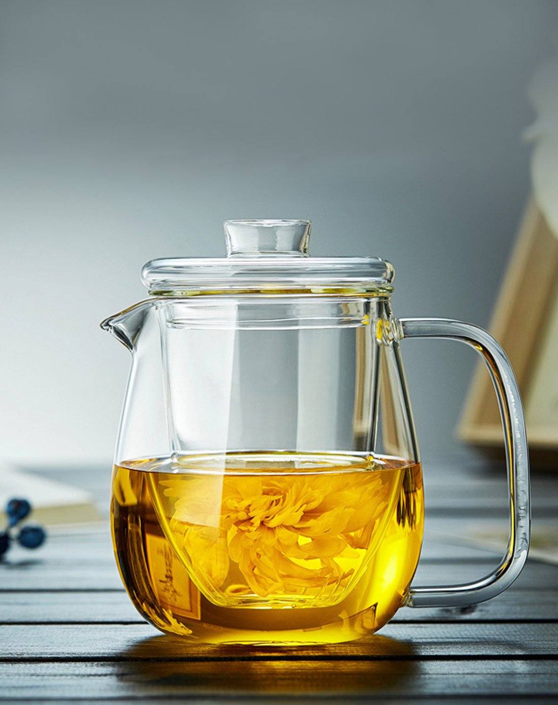 整套花茶壶套装耐高温商务家用透明玻璃装泡茶壶加茶杯套