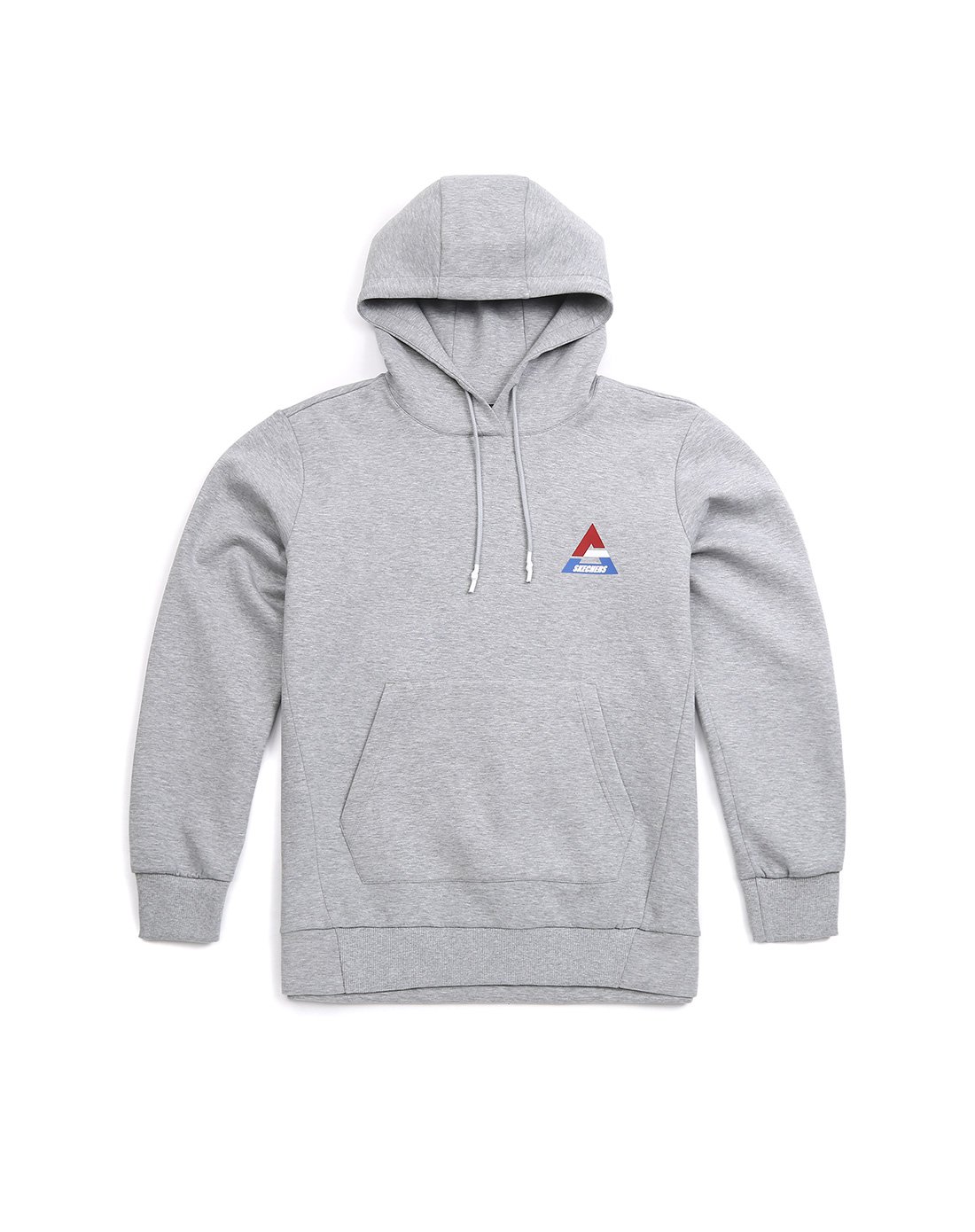 skechers 斯凯奇 男装新款字母套头卫衣 宽松简约帽衫