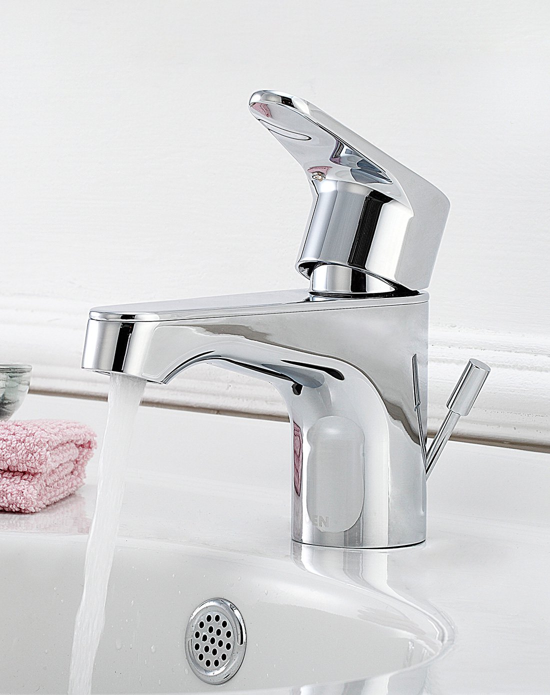 水龙头冷热 龙头洗脸盆龙头洗簌台龙头 冷热水面盆龙头 全铜单孔提拉