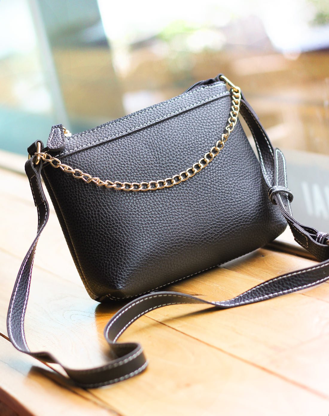 琪熙2018新款简约百搭单肩女款斜挎包缇维包 tiwei