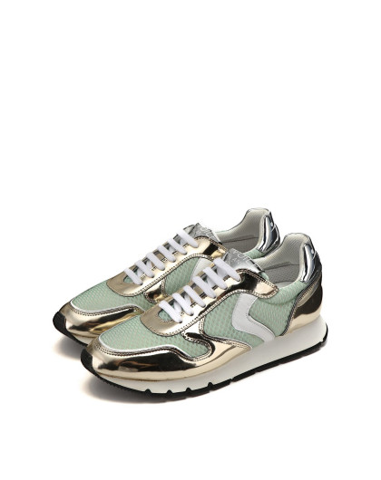 voile blanche 维拉白撞色休闲运动鞋女