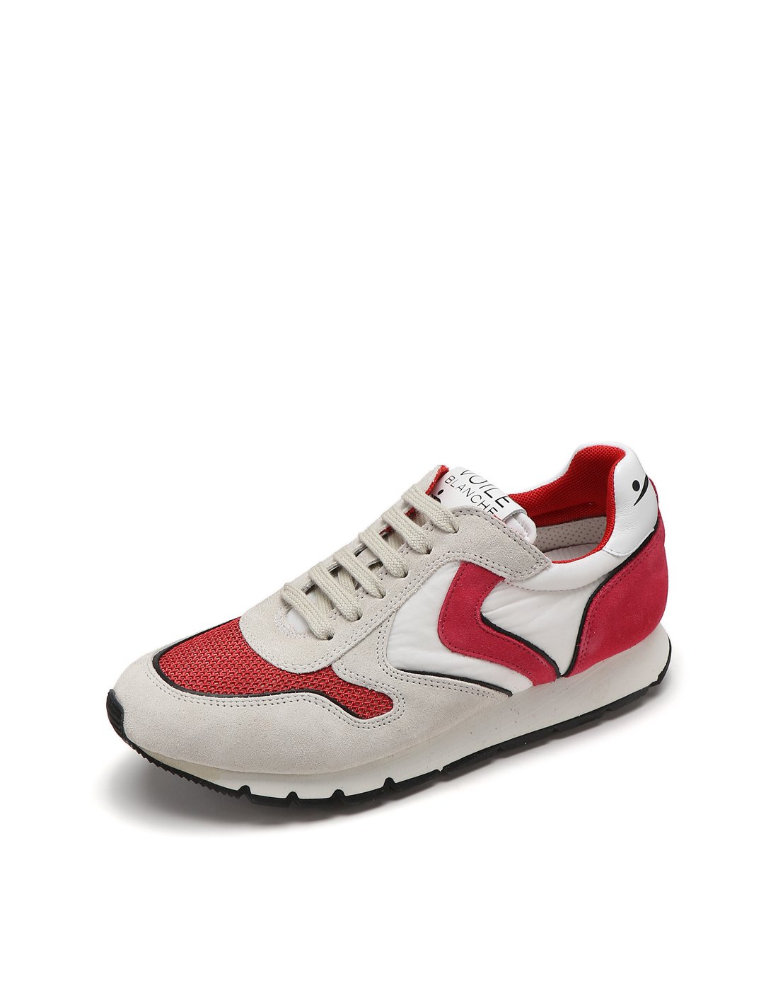 voile blanche 维拉白撞色休闲运动鞋女