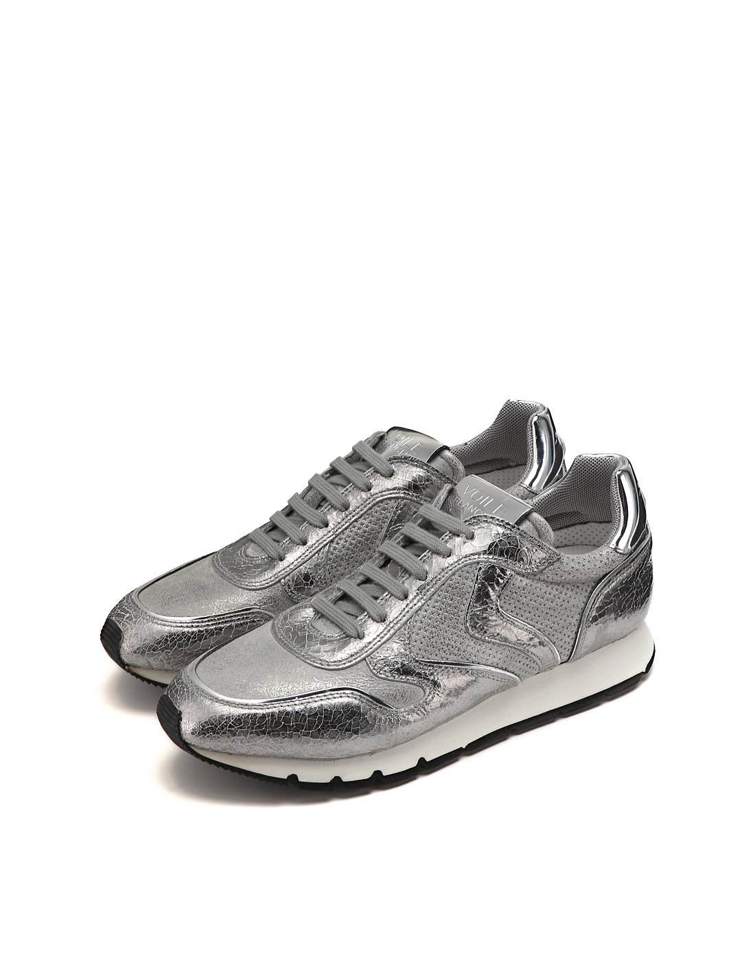 voile blanche 维拉白撞色休闲运动鞋女