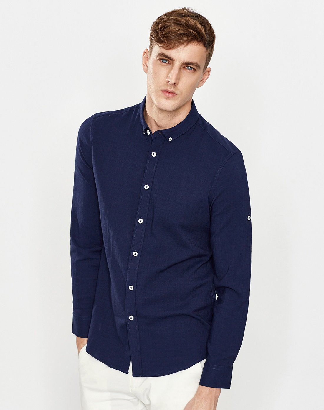 纳维凯尔navigare男装焕新专场navigare 意大利小帆船 男士 长袖净色