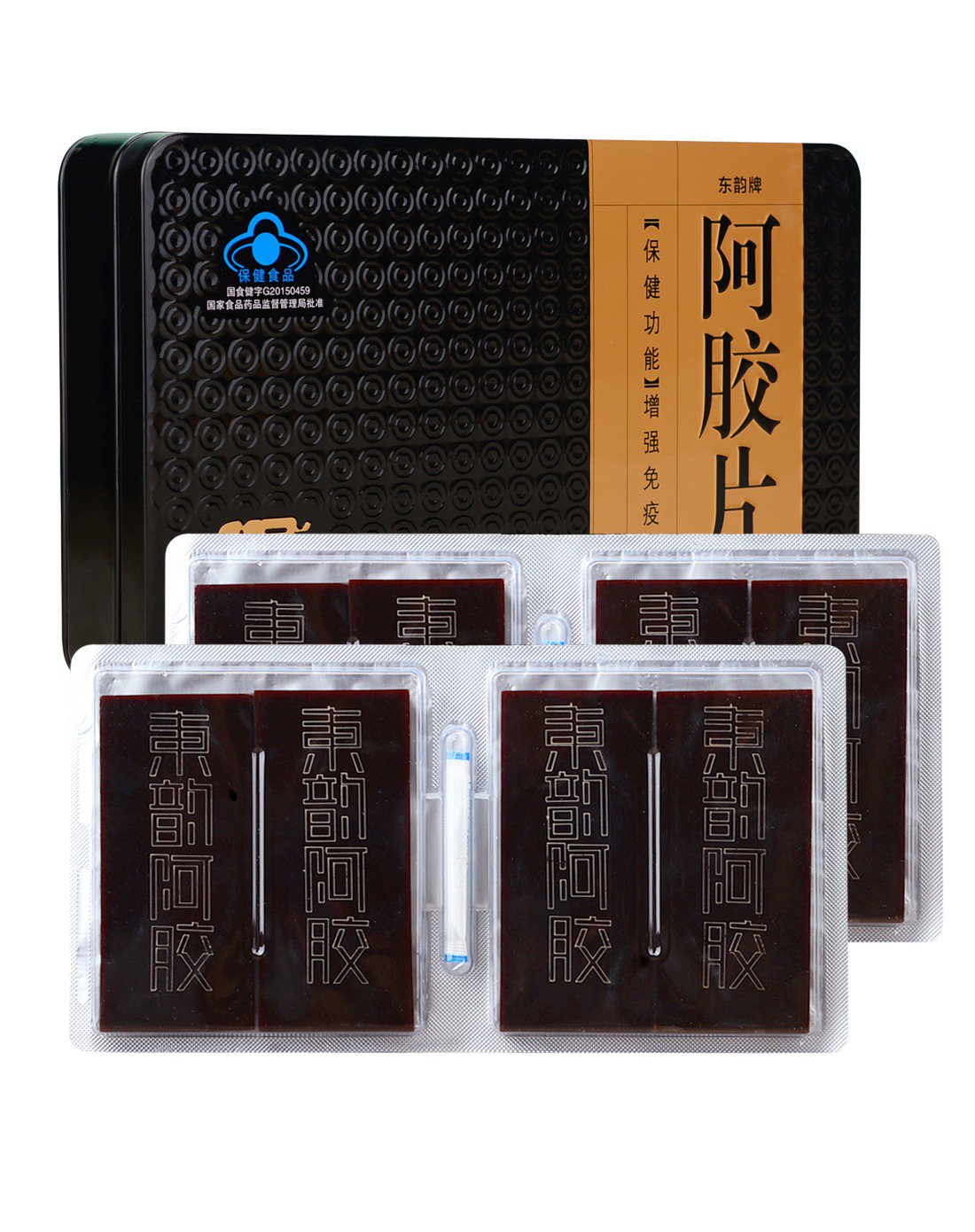 【保健字号】东韵阿胶 滋补养颜 增强免疫力金标阿胶片 240g