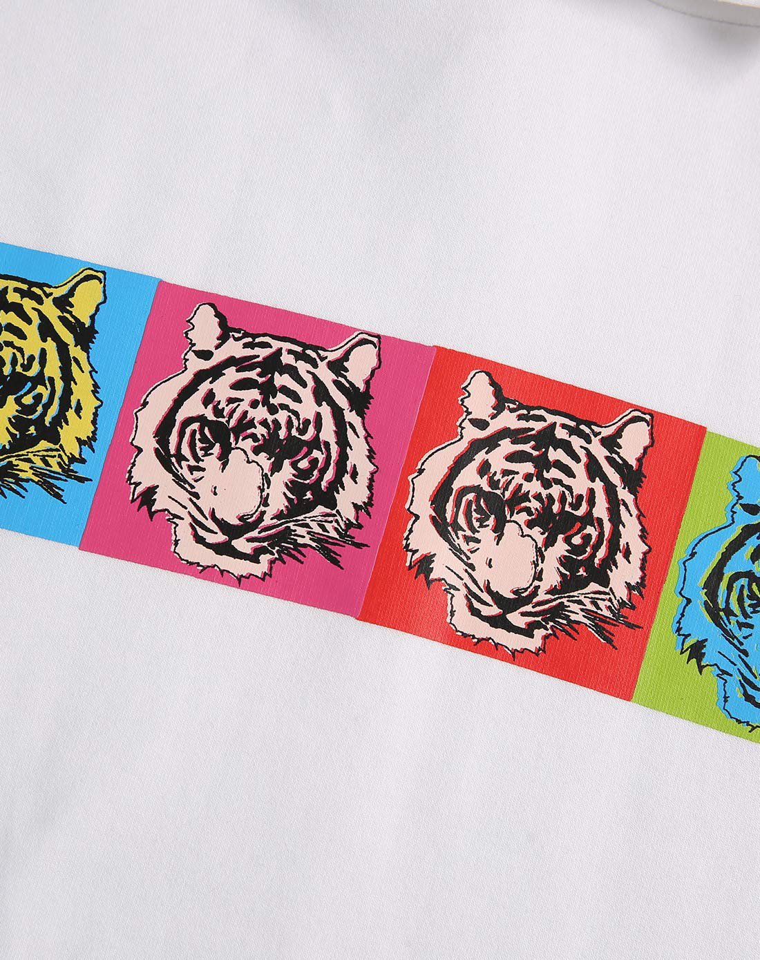 2018新款休闲通勤波普印花五分袖连帽连衣裙