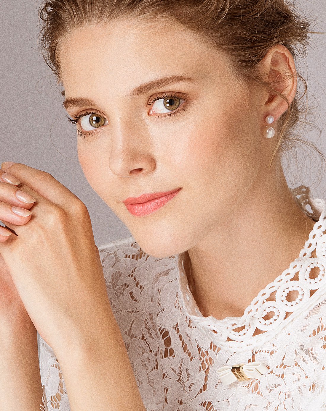 brir佰色传情气质明星同款一款两戴s925纯银淡水珍珠耳钉耳饰