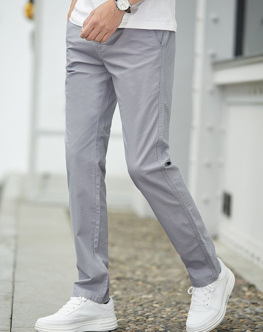 新款夏季薄款纯棉舒适男士休闲裤