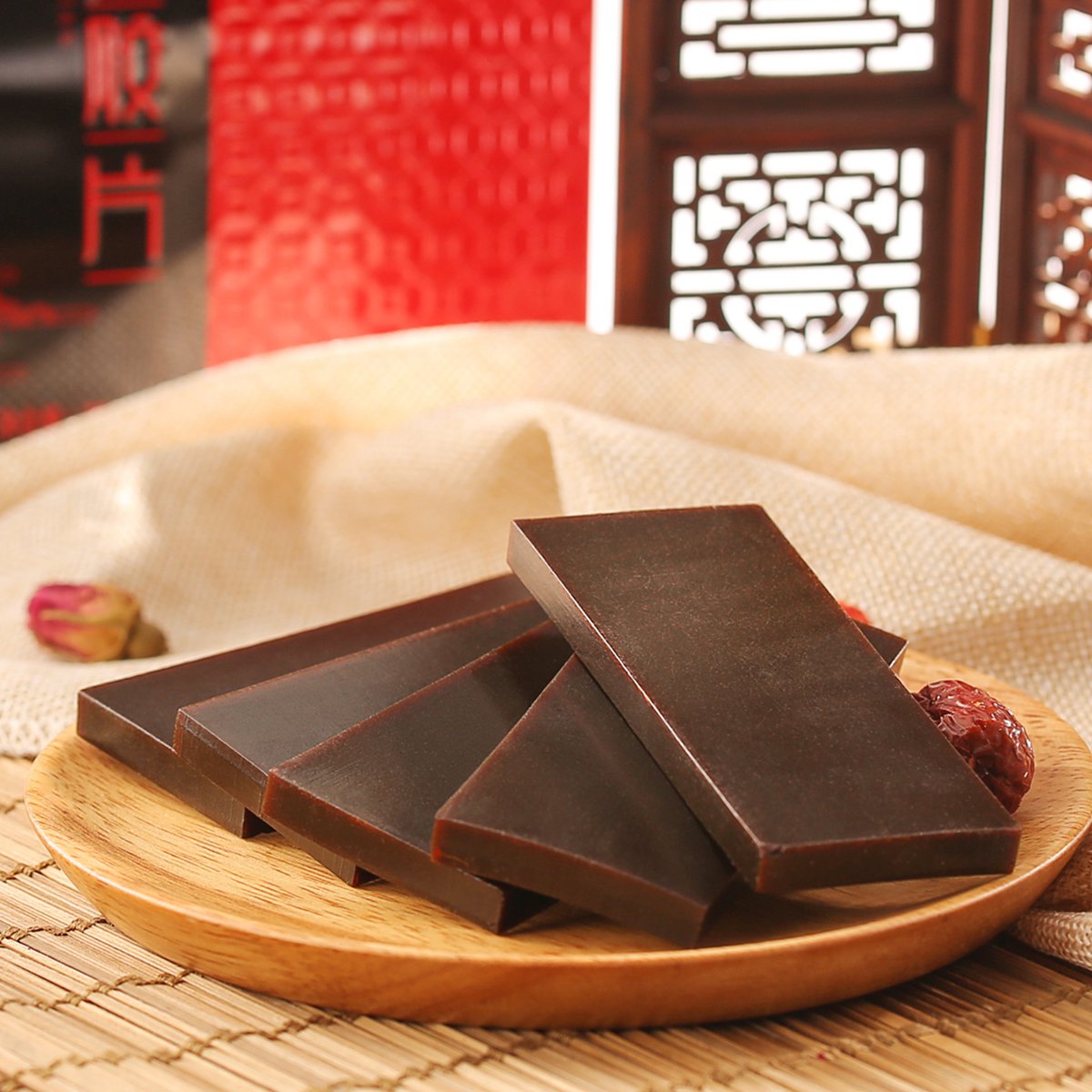 金标阿胶片250g/盒*2礼盒装 女性滋补保健品