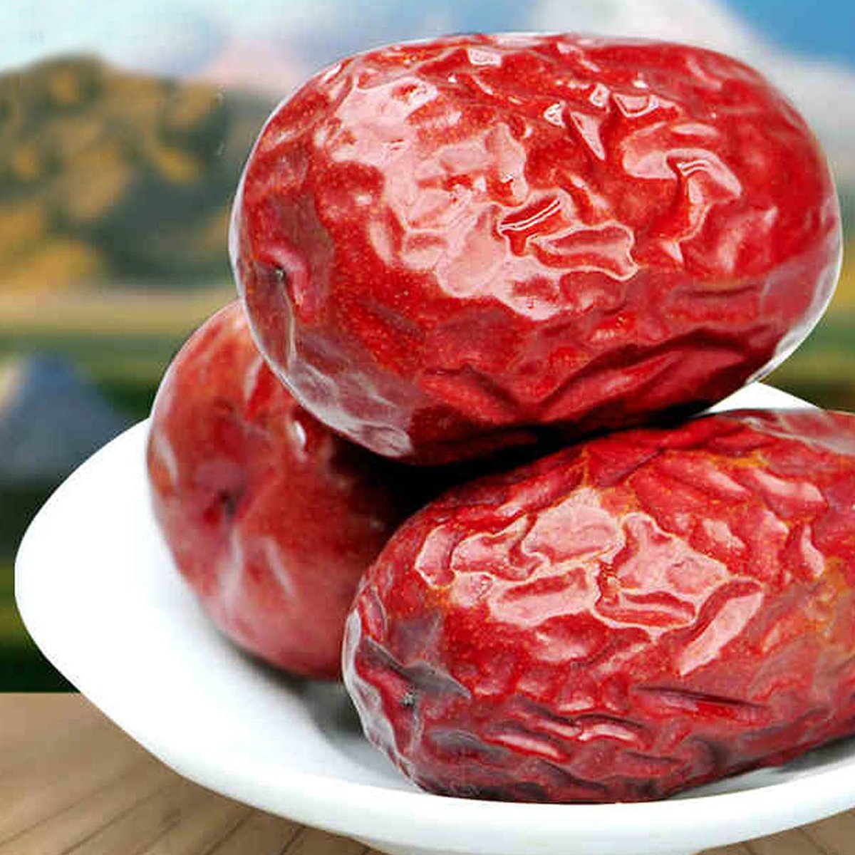 红枣 糖心贡枣518g 新疆红枣大枣零食