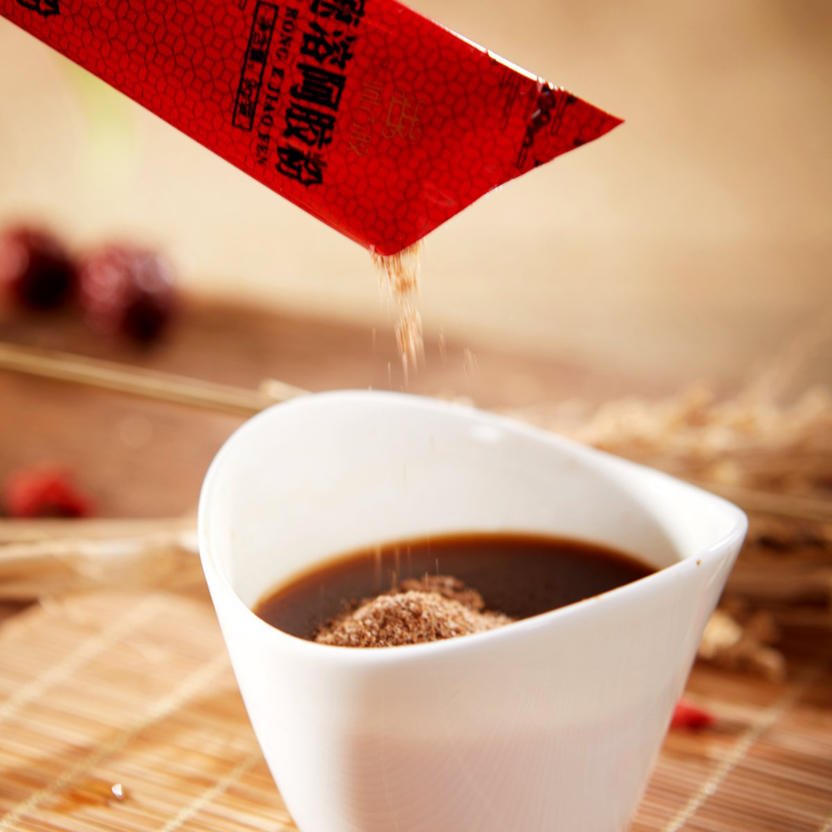 即冲即饮 速溶阿胶粉135g 山东东阿品质 补血阿胶片粉即食阿胶