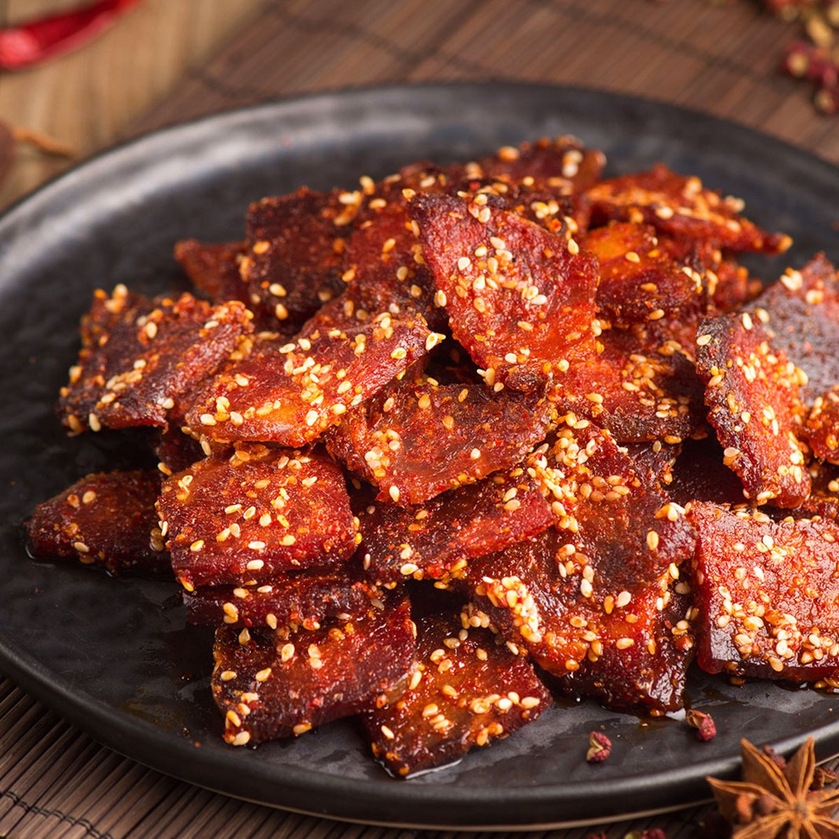 100g食选香烤牛肉 蜜汁香辣