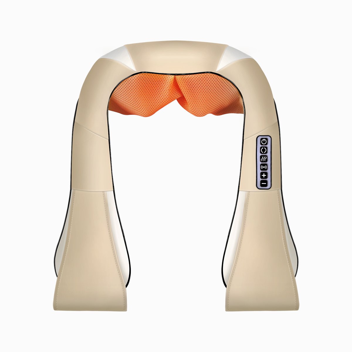 蓓慈bap02a车载居家两用揉捏温热震动按摩披肩颈椎按摩器