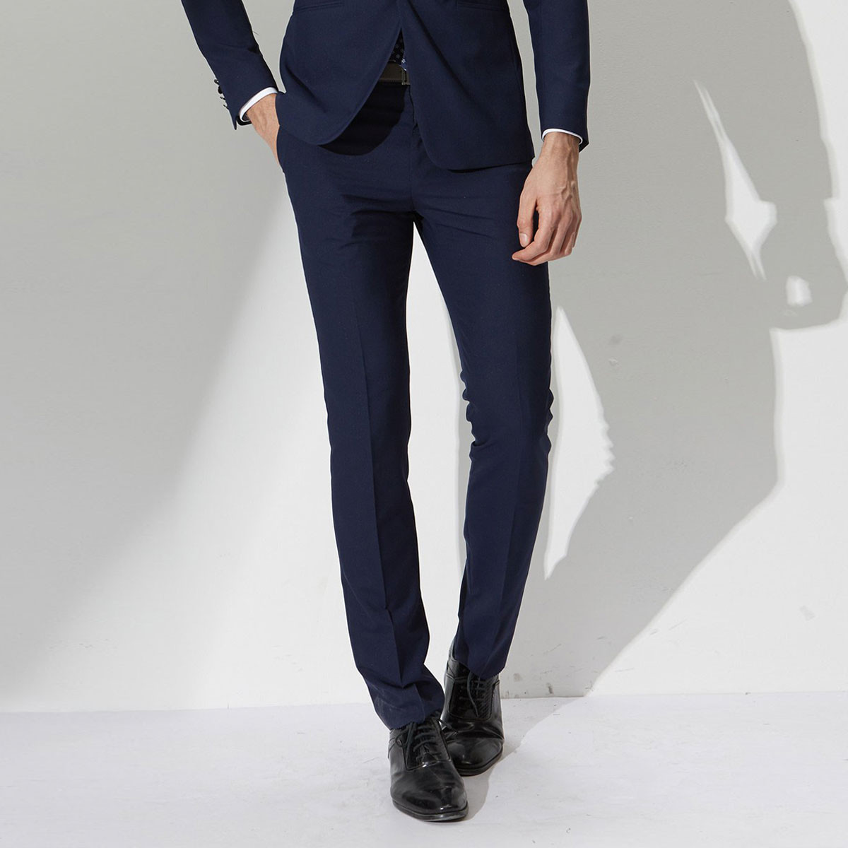 春上新 男士上班正装西服裤子商务职业修身西裤