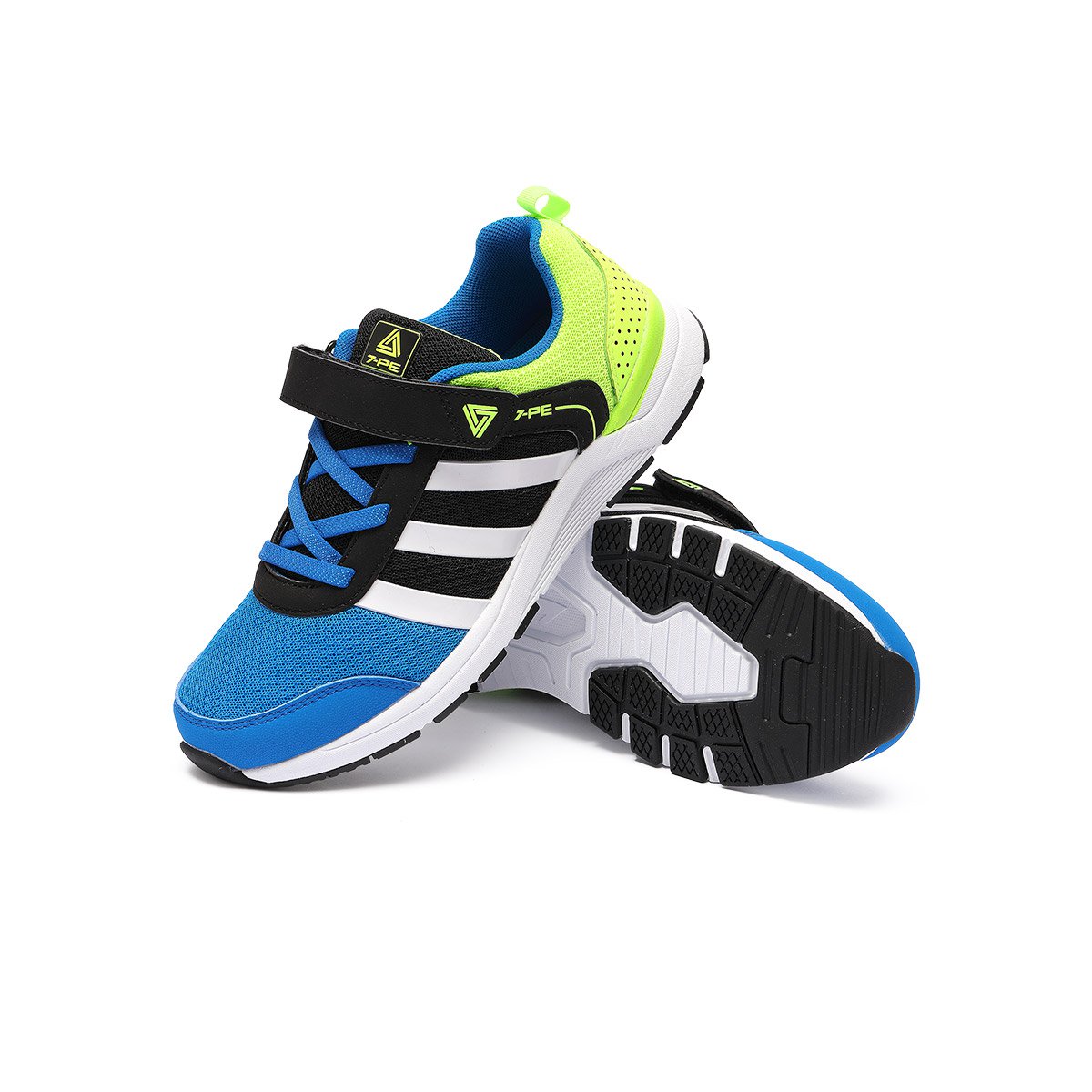 七波辉童鞋 儿童时尚网跑鞋 男大童舒适运动鞋