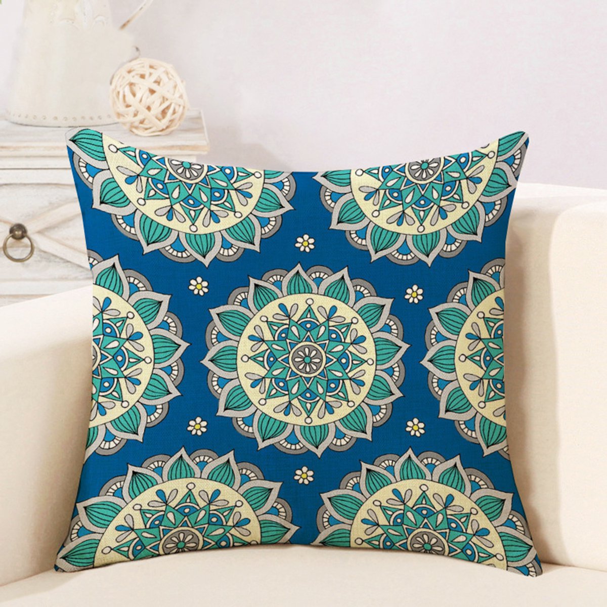 波西米亚风图案靠垫抱枕套