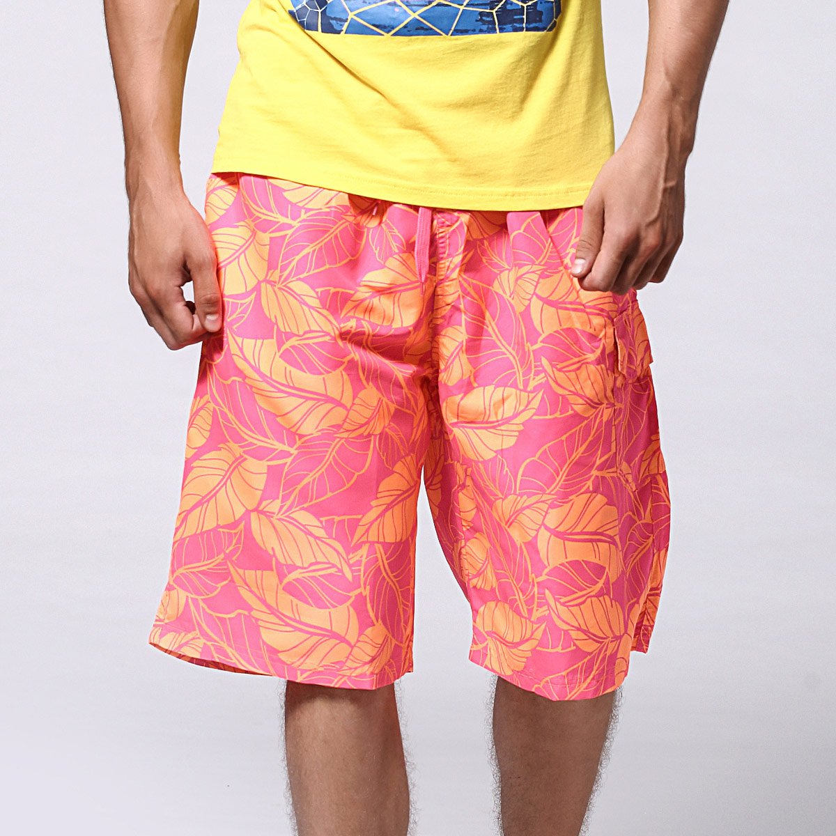 舒适透气 男士沙滩裤 夏威夷风情