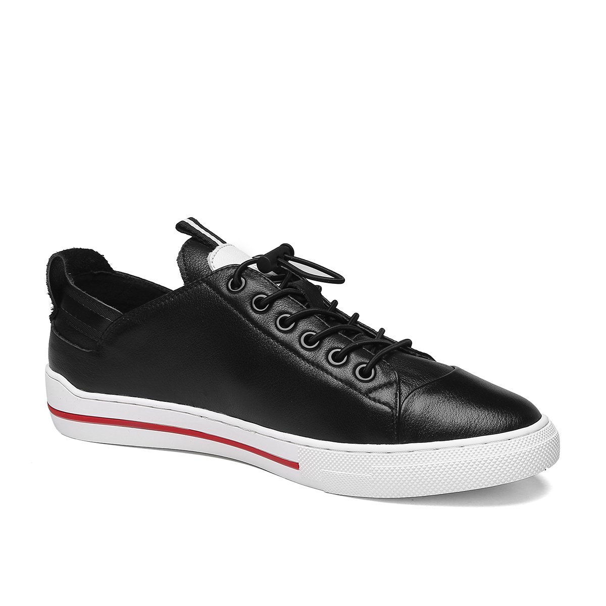 吉尔达2018新品潮鞋牛皮运动休闲男舒适板鞋男鞋