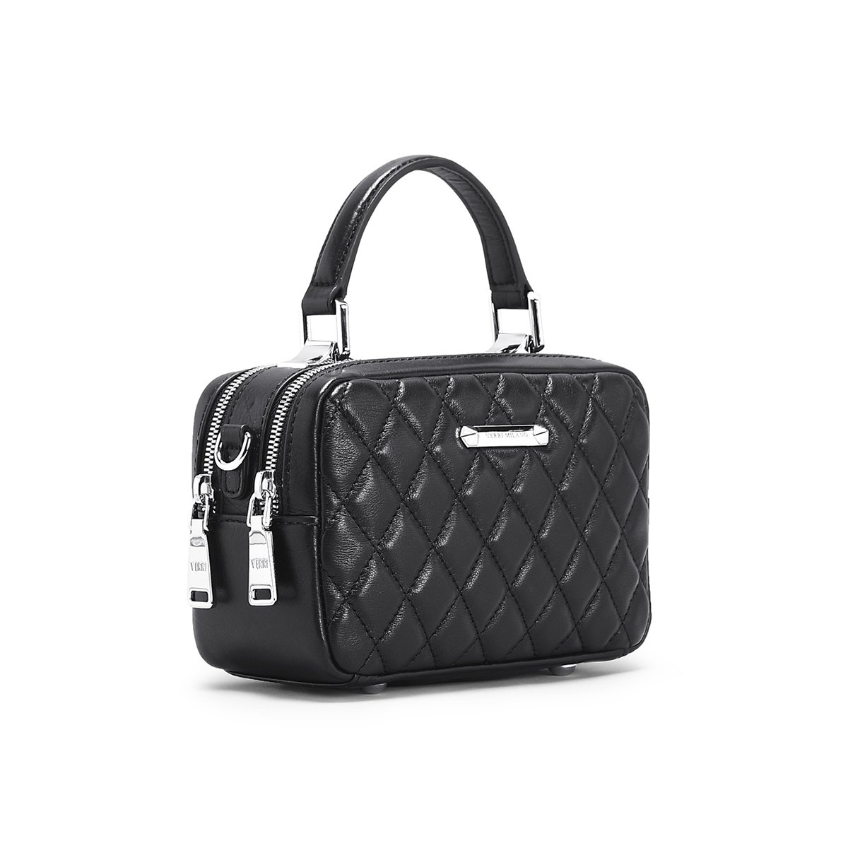 verri女包专场 verri 经典迷你可爱菱格双面单肩女包