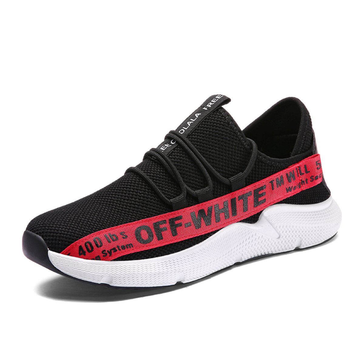 沃特沃特跑步鞋男女潮鞋透气减震休闲网鞋82j640102_唯品会