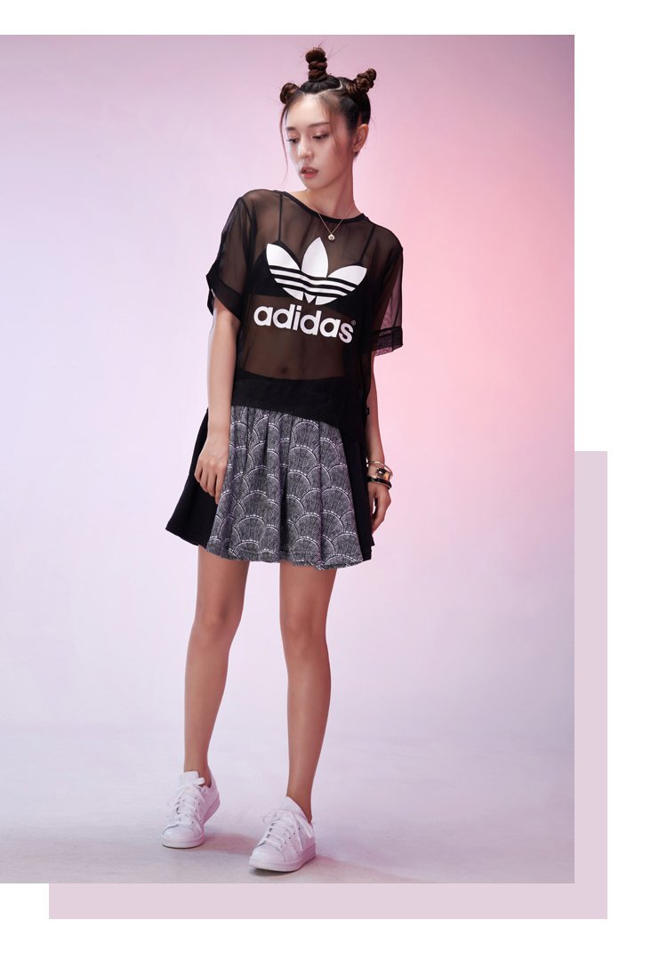 三叶草 透气散热 女款裙装运动女装