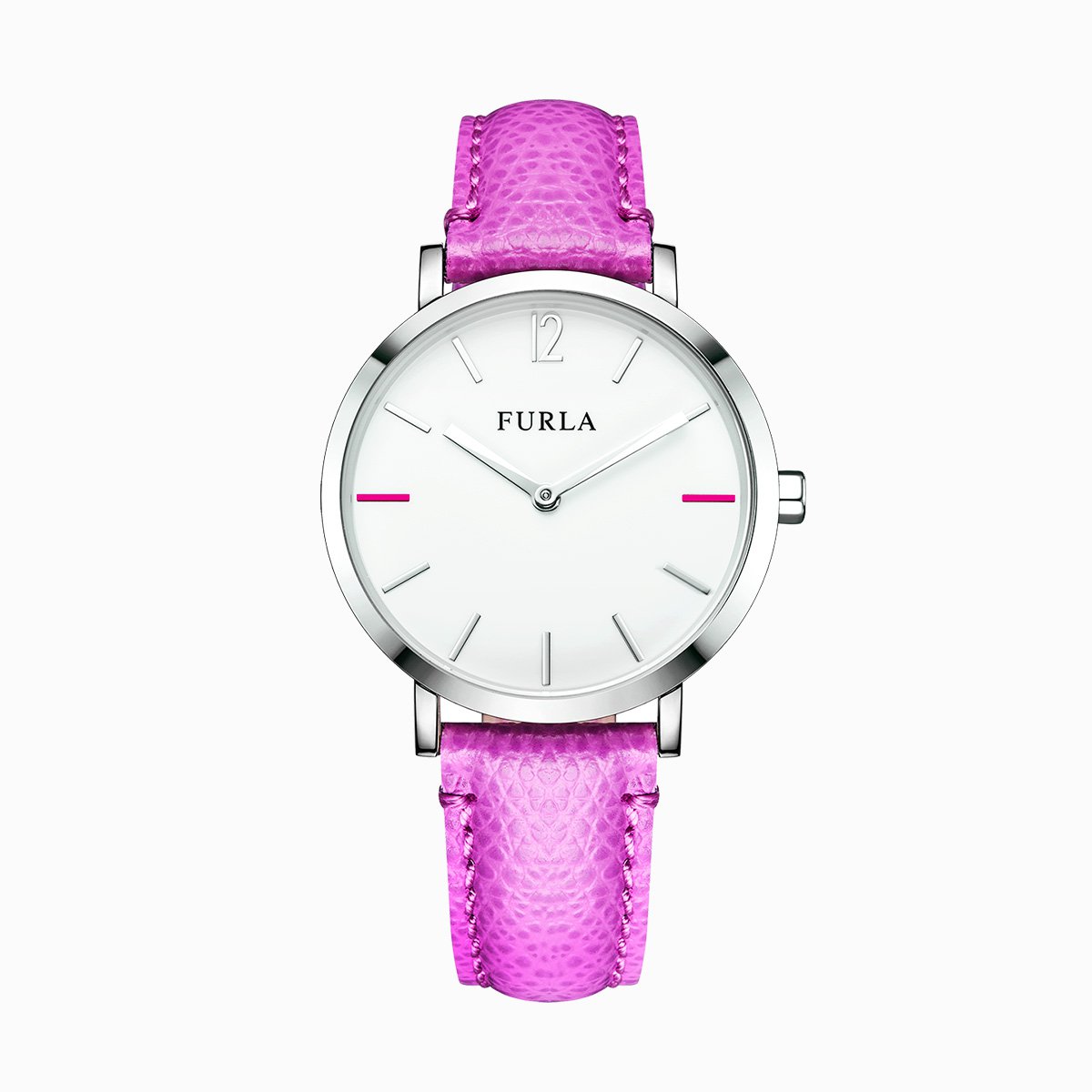 furla 芙拉 giada系列时尚进口牛皮手表石英女表