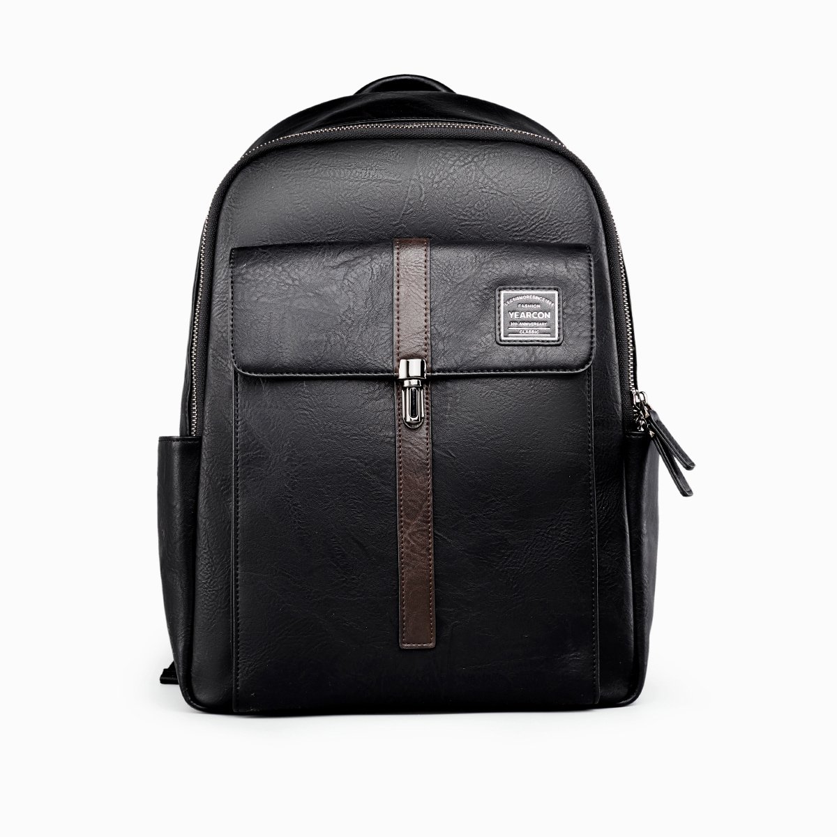 意尔康yearcon 2019新款男士潮流时尚双肩包 黑色 均码