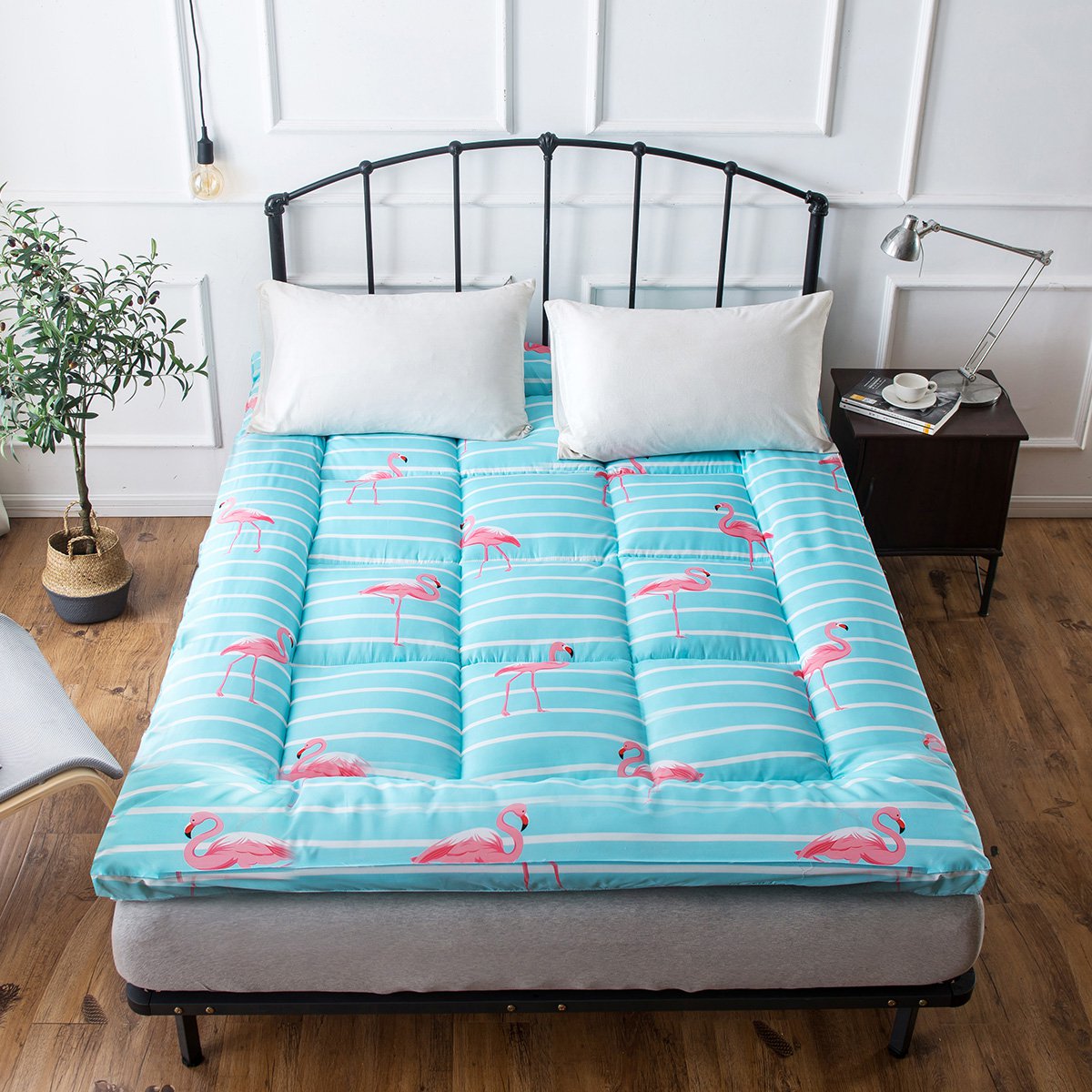 【唯品会】 蔻姿加高加厚可折叠多尺寸羽丝绒垫被学生宿舍褥子床笠