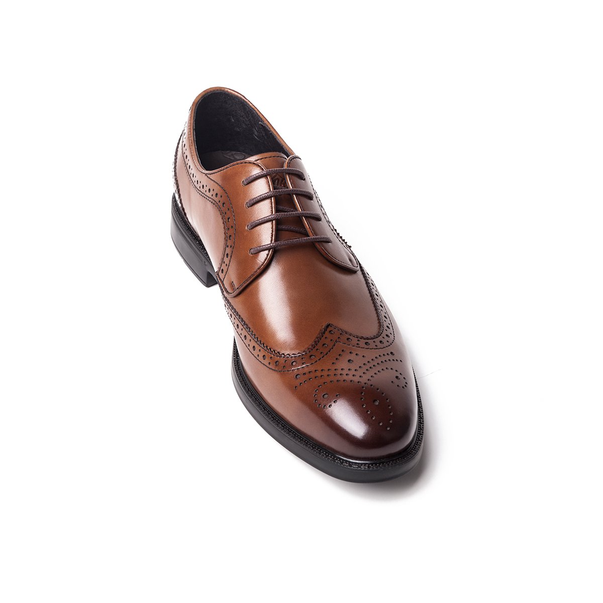 宾度经典雕花布洛克鞋舒适正装鞋真皮结婚鞋系带商务鞋男士休闲皮鞋男