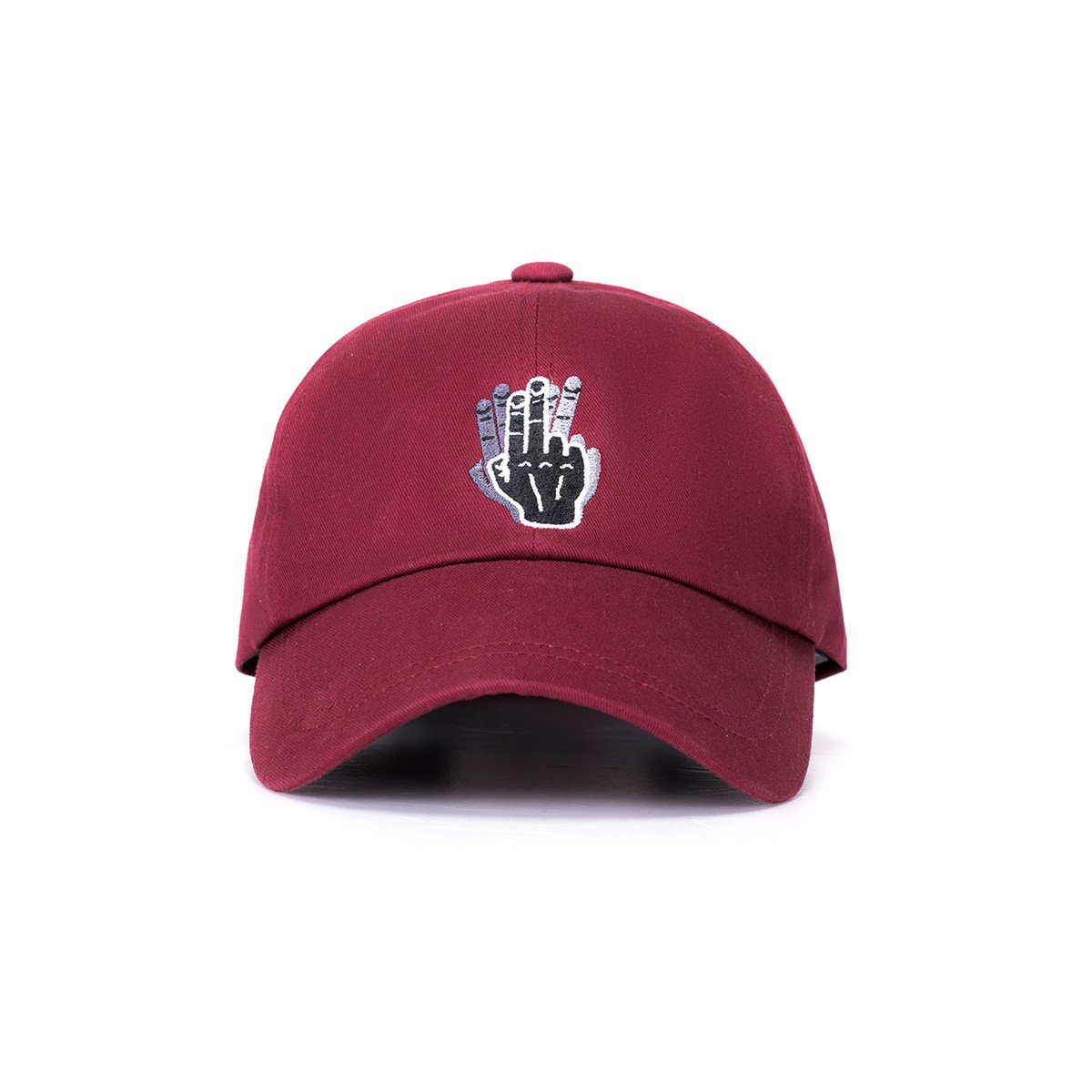 vibrate经典指摇刺绣logo棒球帽 情侣款防晒韩版潮牌鸭舌帽休闲百搭