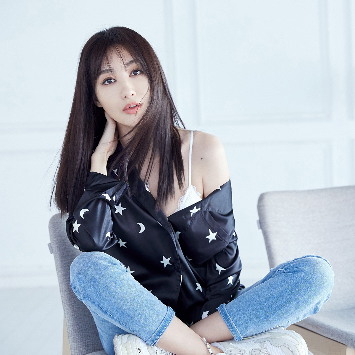 内衣专场 【李菲儿明星同款】歌瑞尔旗下墨栎丝滑光感秋冬家居服女士