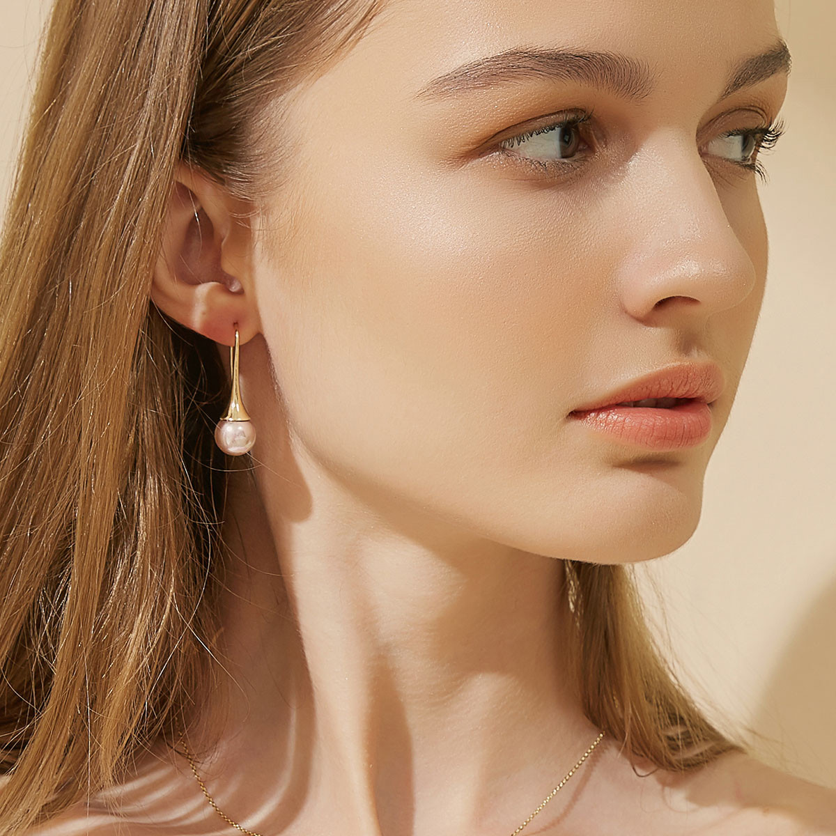 【明星款】简约(耳钩)珍珠耳环耳钉ol必备饰品耳饰女士耳环