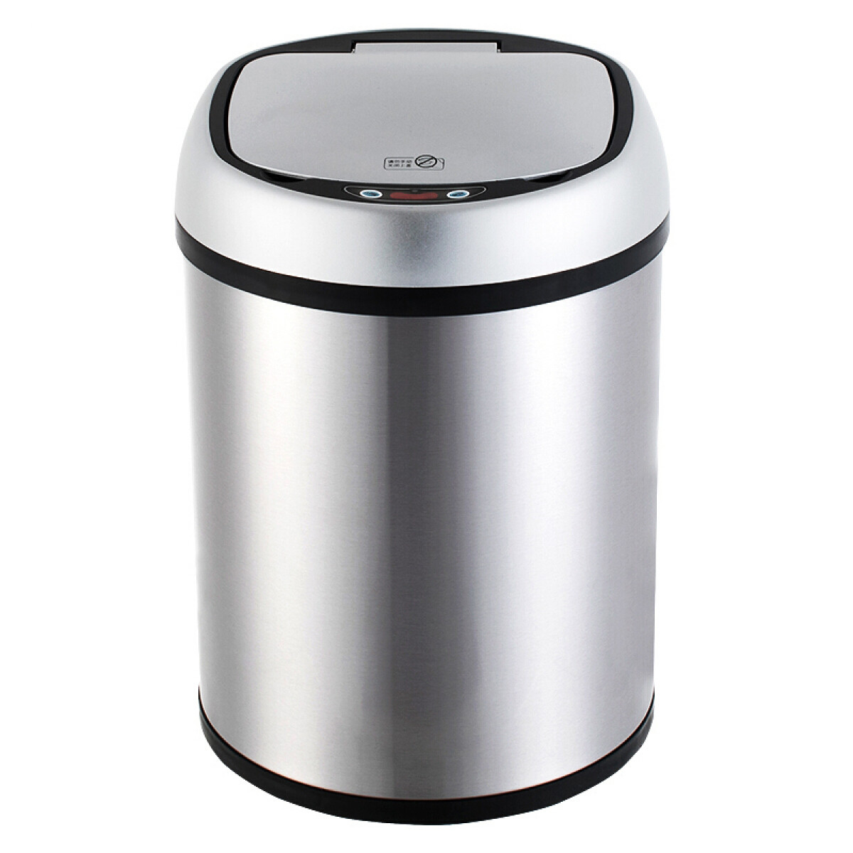 不锈钢电子感应免脚踏全自动翻盖垃圾桶客厅厨房用 智能感应
