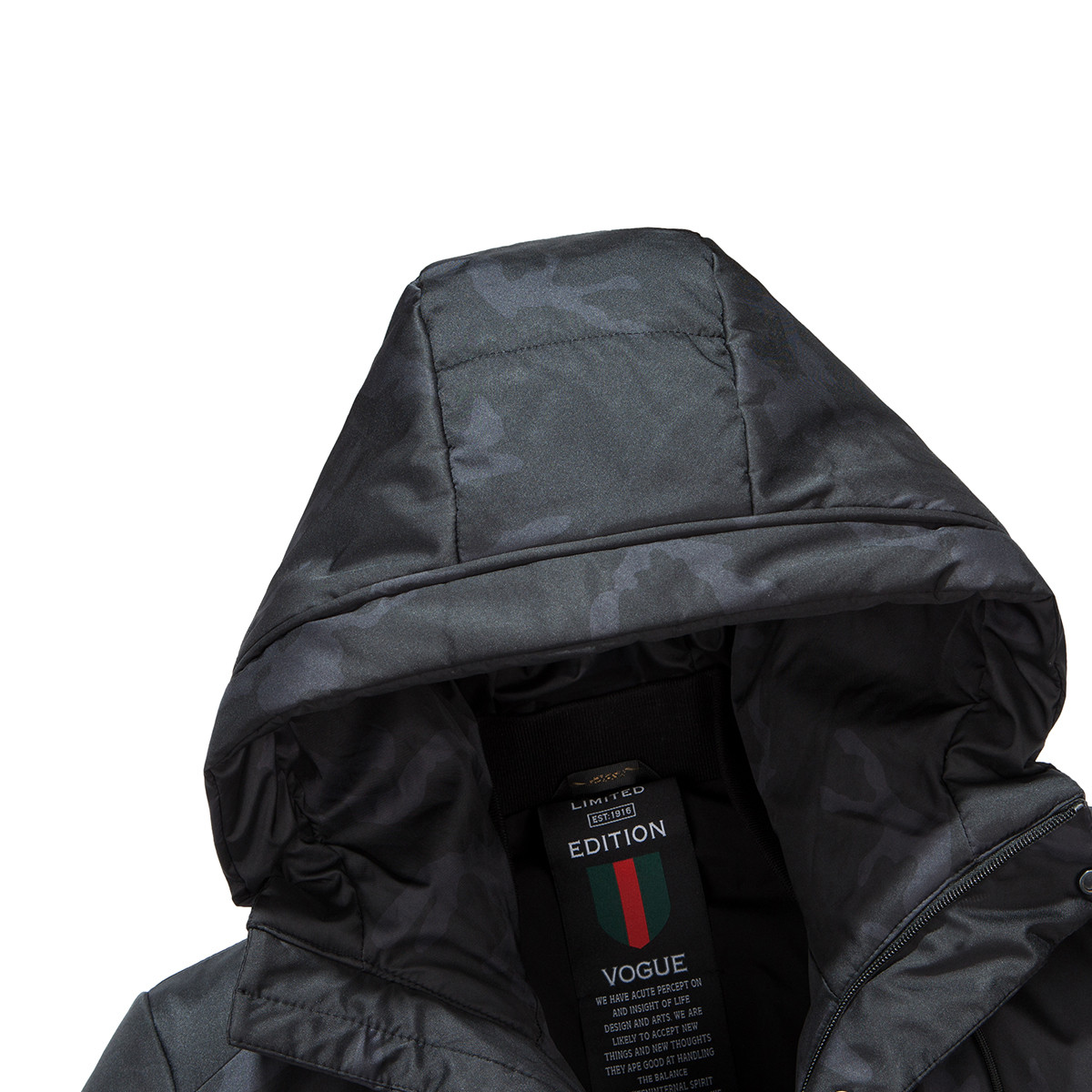 啄木鸟tucano男装专场 【保暖加厚】男士连帽中长款休闲商务男士羽绒