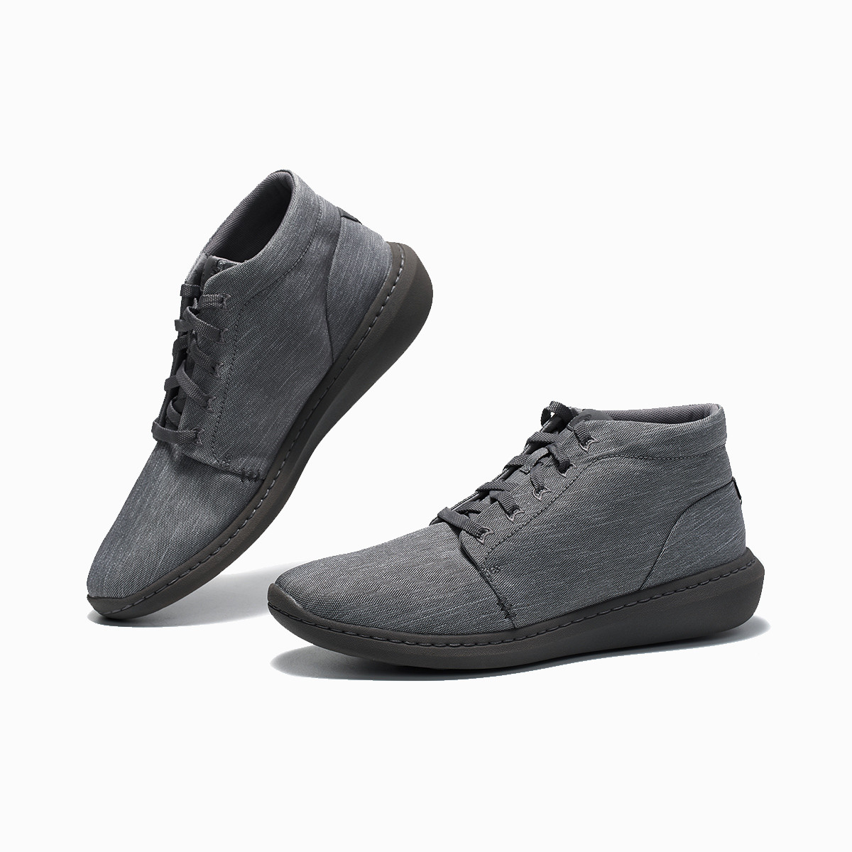 cloudsteppers云步2018秋冬新款step urban hi裸靴冬男鞋男靴