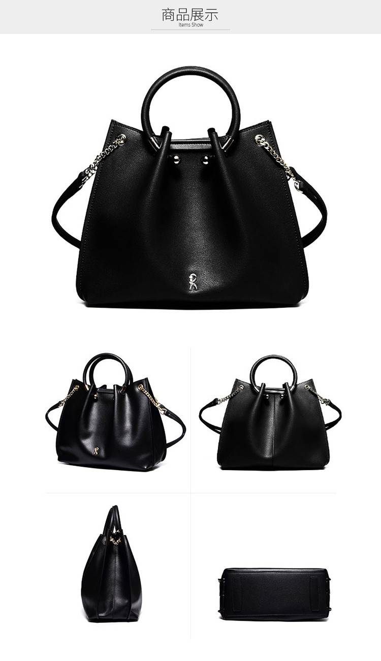 诺贝达roberta di camerino女包特卖旗舰店 诺贝达牛皮金属手环斜挎